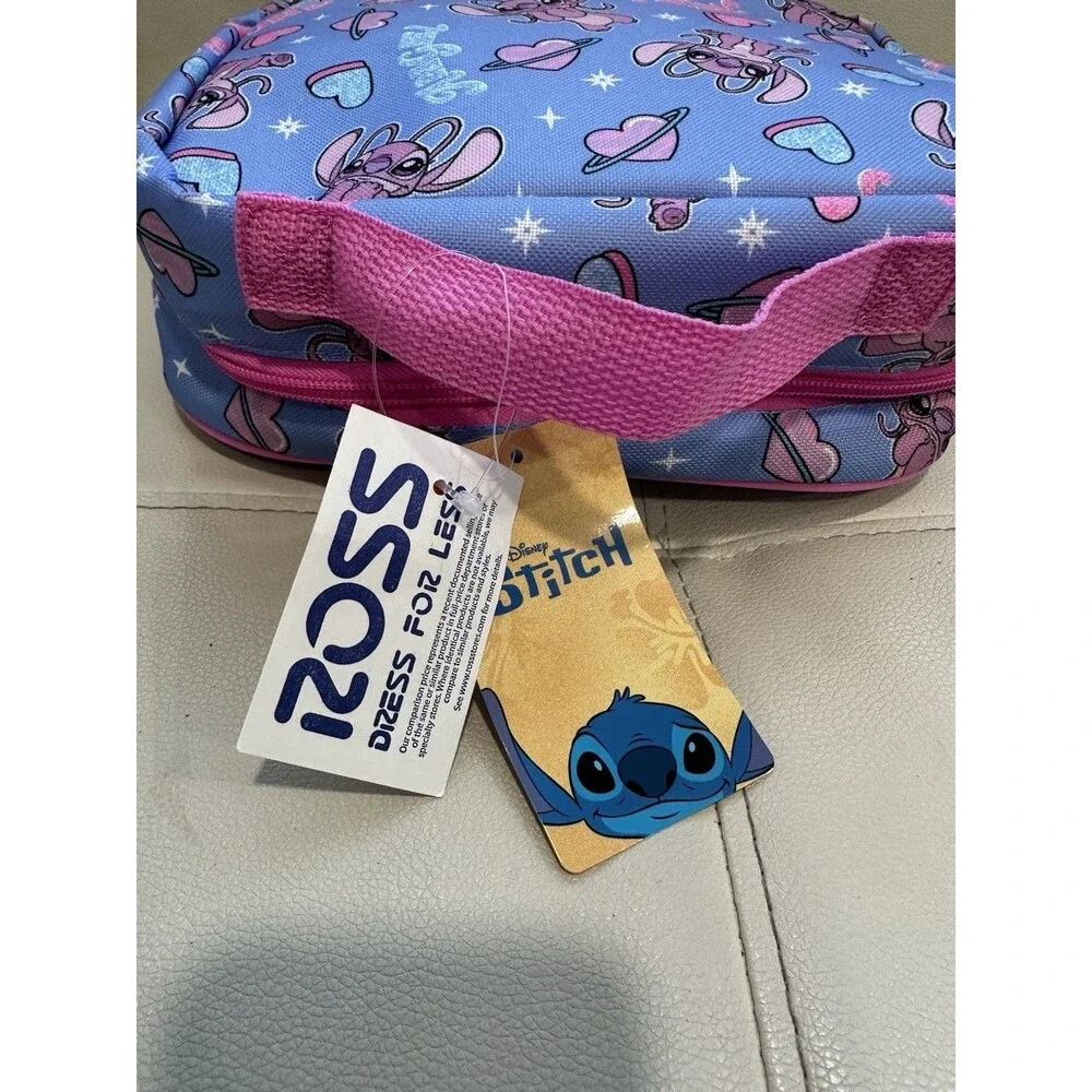 Disney Stitch Lilo & Stitch Lunch Bag Insulated Purple NWT